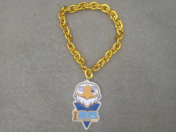 USA laptop necklace