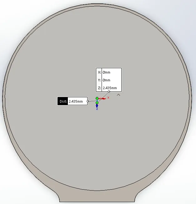 render of screen and display assembly