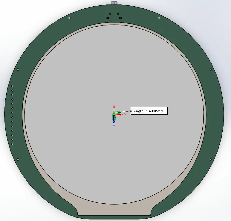 render of display on PCBA