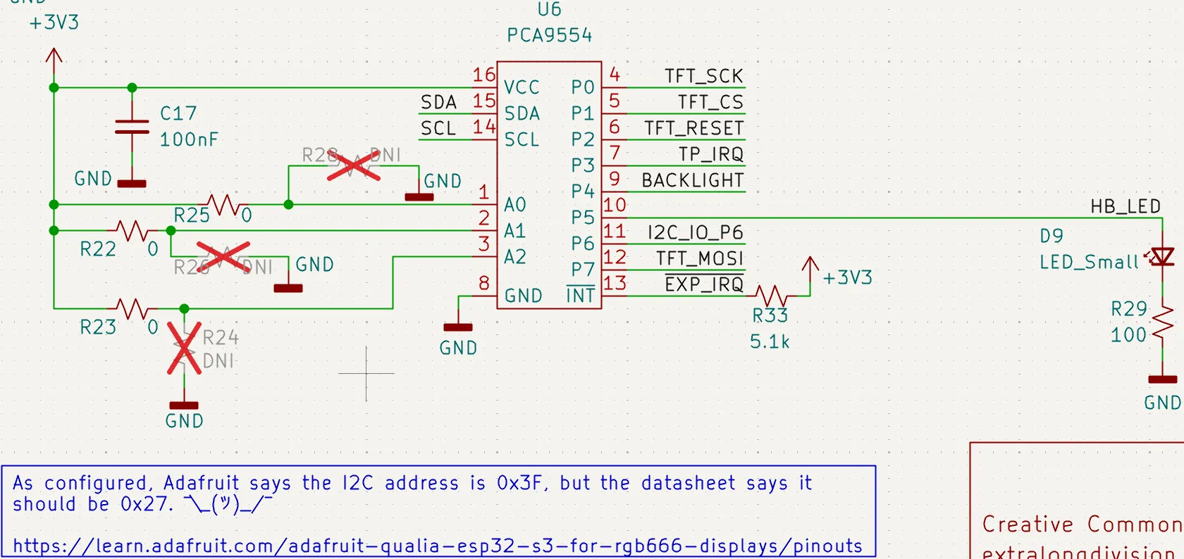 schematic of IO expander