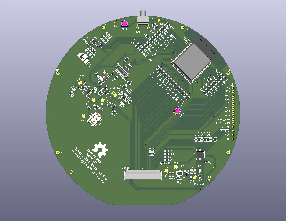 render of PCBA