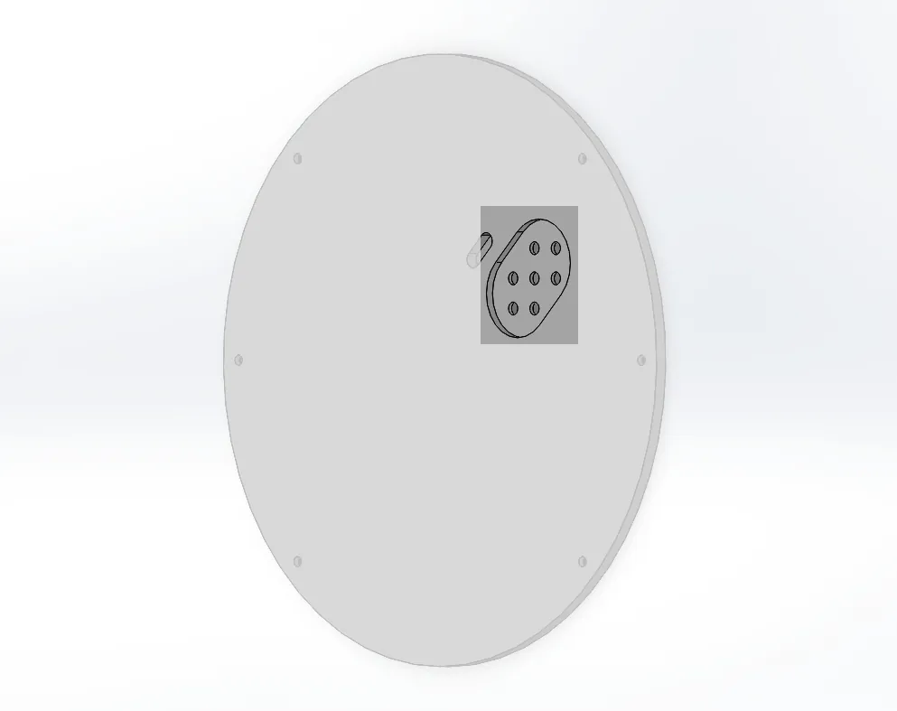 render of enclosure back